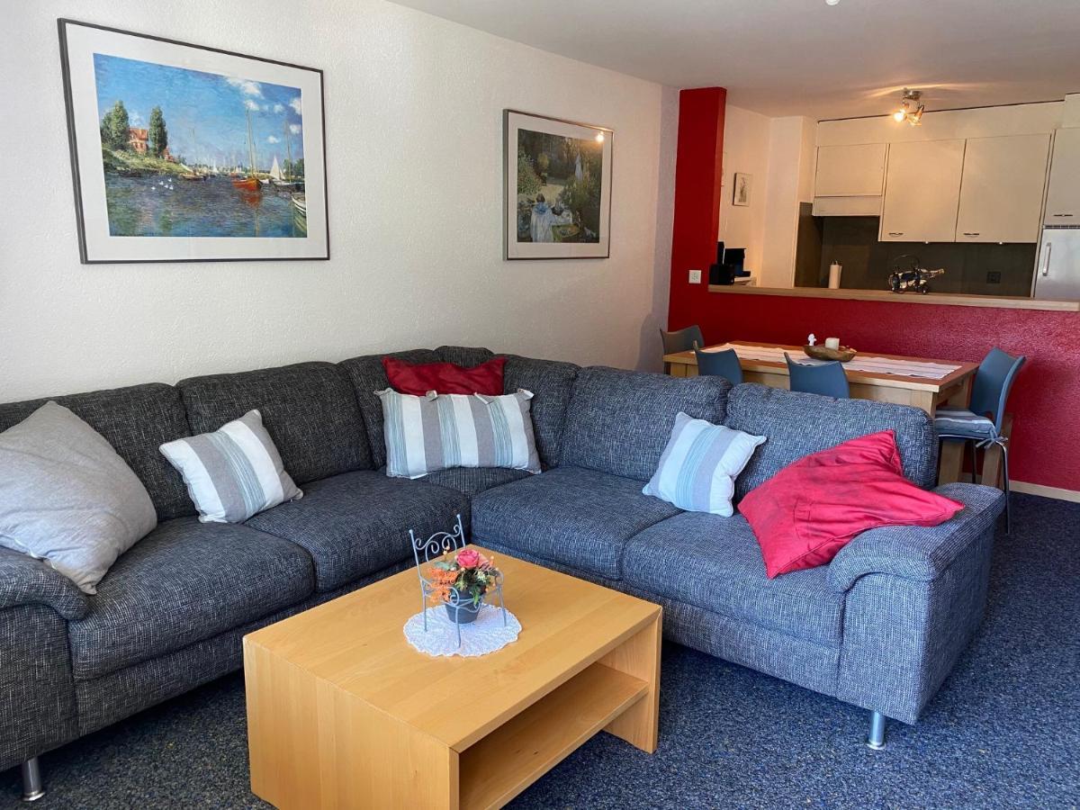 2,5 pces Accueillant comme à la maison Leukerbad Esterno foto